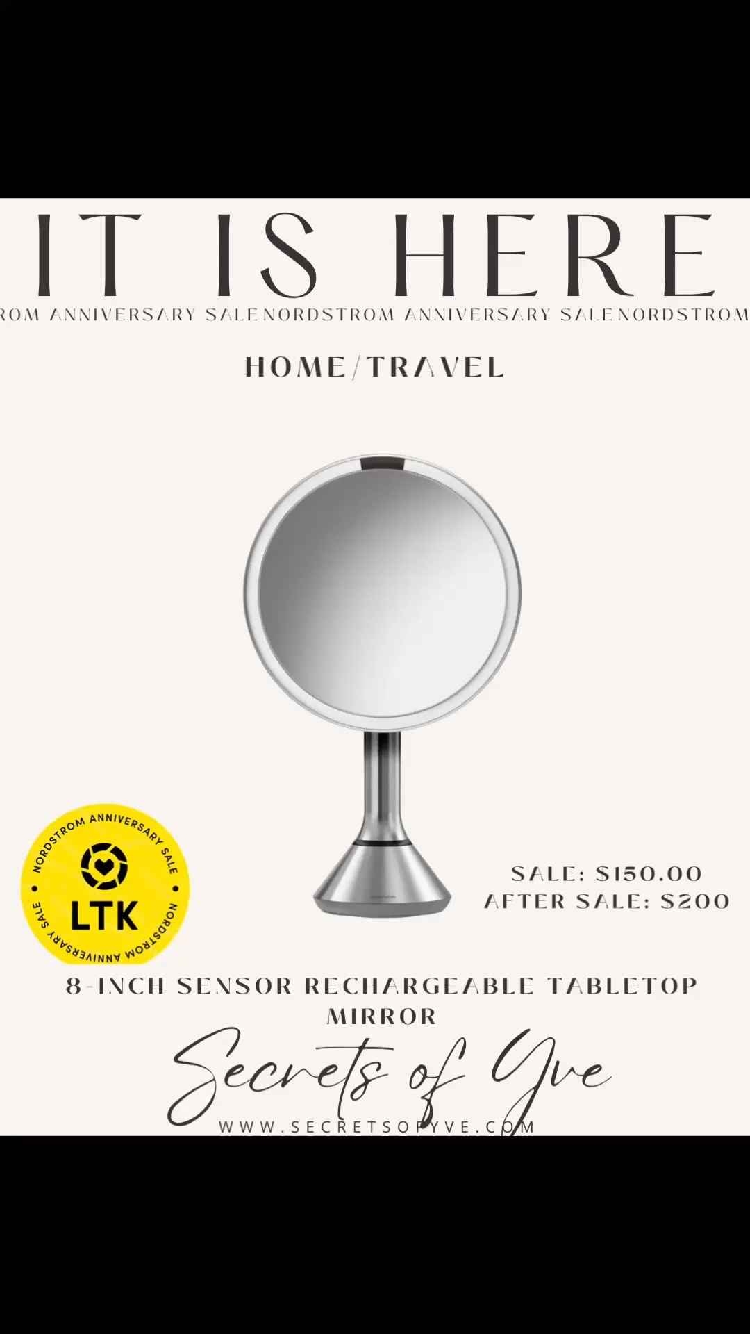 SecretsofYve: a Nordstrom Anniversary Sale bestseller of mine from last year. NSALE. 
#Secretsofyve #ltkgiftguide
Always humbled & thankful to have you here.. New posts daily at 3pm & 4:15pm EST. 
CEO: PATESI Global & PATESIfoundation.org
@secretsofyve : where beautiful meets practical, comfy meets style, affordable meets glam with a splash of splurge every now and then. I do LOVE a good sale and combining codes! #ltksalealert #ltku #ltkplussize #ltkmidsize #ltkover40 #ltkpetite #ltkvlog #ltktravel #ltkbump #ltktall #ltkootd #ltkselfcare #ltkbeauty #ltkstorytime #ltkmomlife #ltkmens #ltkmorningroutine secretsofyve

#LTKSeasonal #LTKHome #LTKgrwm