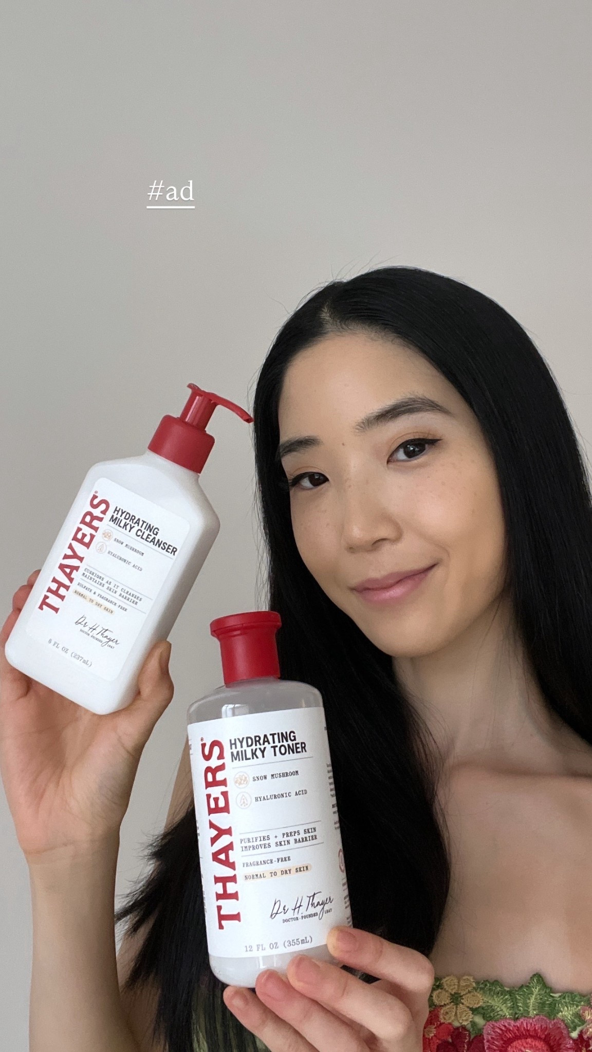 #ad Thanks to the Thayers Hydrating Milky Cleanser & Milky Hydrating Face Toner, my skin has stayed nourished all winter ❄️ And now we’re so ready for spring!!🌷
 
@Target @thayers #TargetPartner #target #ThayersPartner #targetstyle 

#LTKgrwm #LTKmorningroutine #LTKBeauty