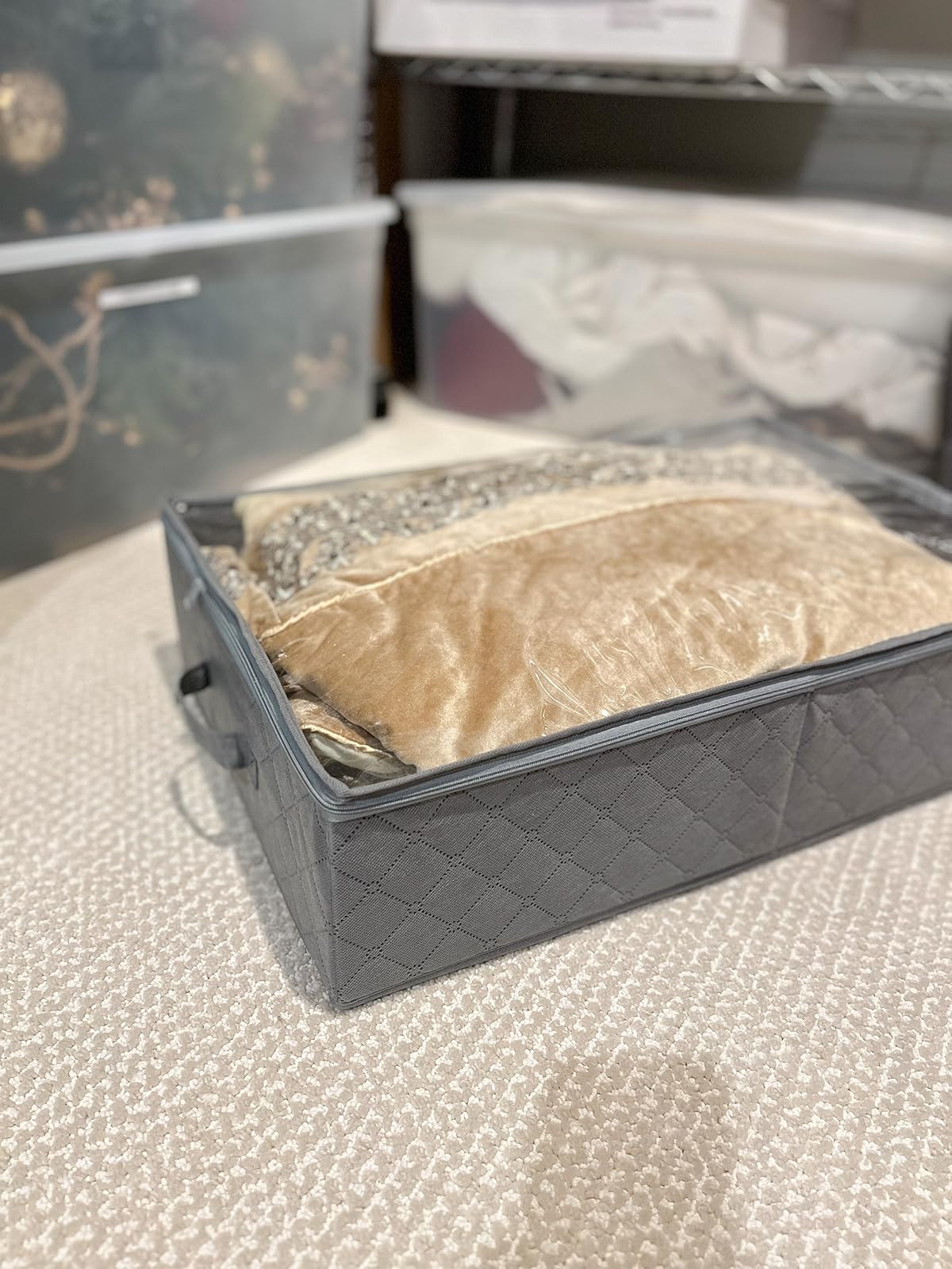 Comment "UNDERBED" to get product details sent to your DMs! (Important! Instagram requires that you follow me for this to work - their rules, their world. I just live in it!) Everything is also linked in my bio if IG decides to have a conniption fit and stop working! 

 #LTKSeasonal #LTKHome #LTKFindsUnder50