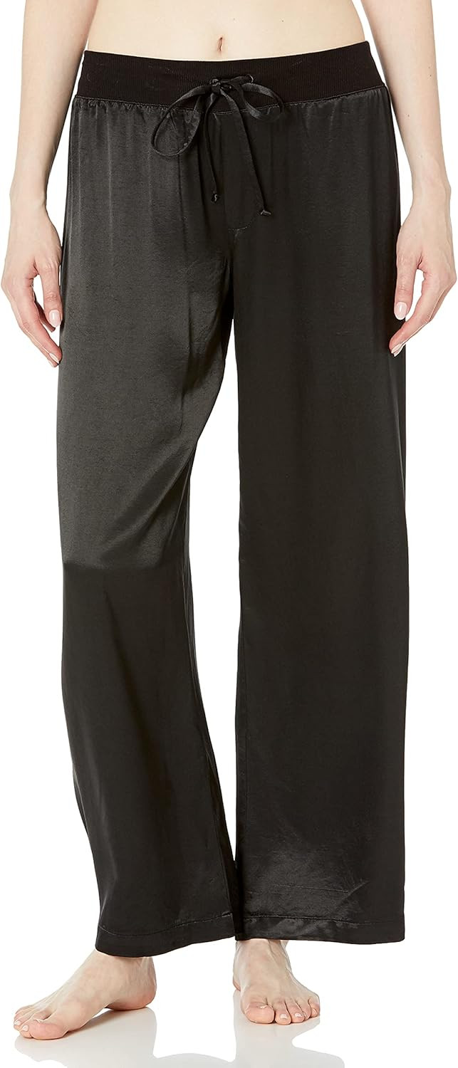 PJ Harlow womens Jolie Satin Pant | Amazon (US)