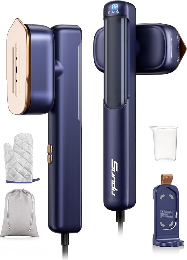 Sundu Clothes Steamer, Worldwide Voltage 110-240V, Handheld Clothes Steamer with LED Display, 2-i... | Amazon (UK)