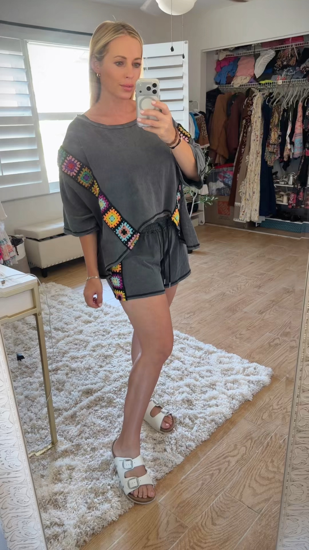 SHEIN two piece set. SHEIN haul. Maternity style. 15 weeks pregnant. Shorts outfit. 

#LTKootd #LTKBump #LTKMidsize