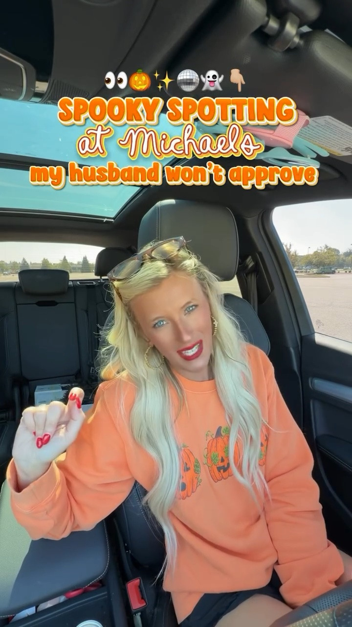 COME DECORATE FOR HALLOWEEN WITH ME 🎃🪩 Say BOO to shop! 🛒 #michaelspartner 

I went spooky shopping @michaelsstores and came home with WAY more than my husband would approve of 😂🎃 Now let’s put it all to good use and get the house ready for spooky season! 🧡🕸️

When do you start decorating!? 👀👇🏼 come back for part two! 

#halloweendecor #michaelshalloween #halloweenfinds #decoratewithme 

Halloween decorating, Halloween decor, Michaels Halloween decor, decorate with me, Halloween decorating ideas, Halloween home decor, spooky season, and Halloween decorations, colorful Halloween, disco ghost, Halloween

#LTKSeasonal