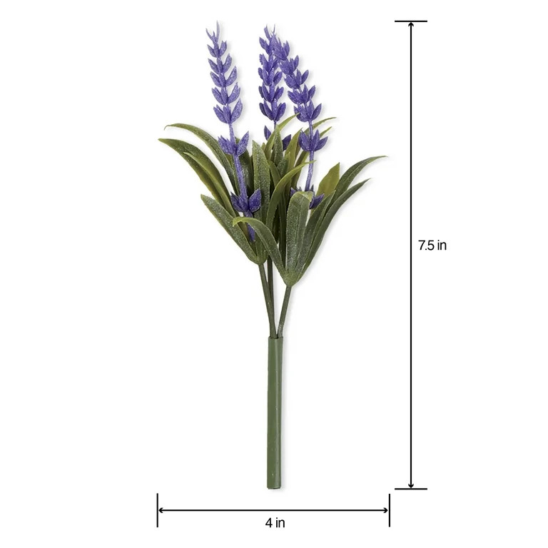 Mainstays Artificial Herb Pick 6.25 inch x 7.25 inch Lavender | Walmart (US)