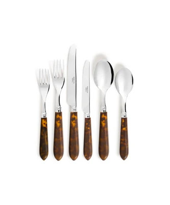 Classic Cutlery Set, Tortoiseshell | Rebecca Udall UK