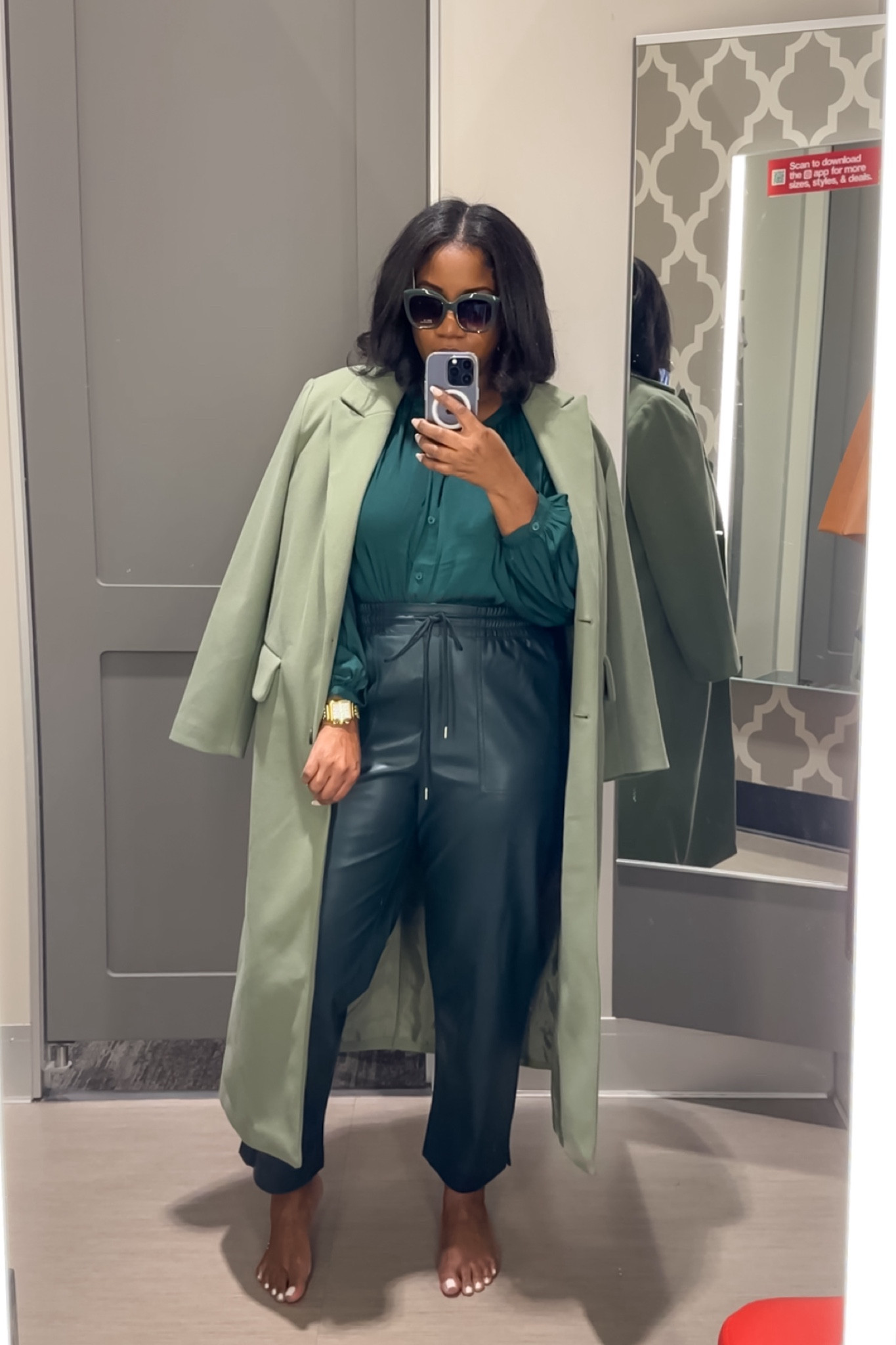 Fall Outfit Inspo From Target 🎯 Love this whole look. Wearing a L

fall outfit inspo // fall outfit ideas // fall outfits 2024 // fall outfits // target fashion // target style // affordable fashion // workwear // faux leather pants // fall coat // emerald green top

#LTKMidsize #LTKWorkwear #LTKSeasonal
