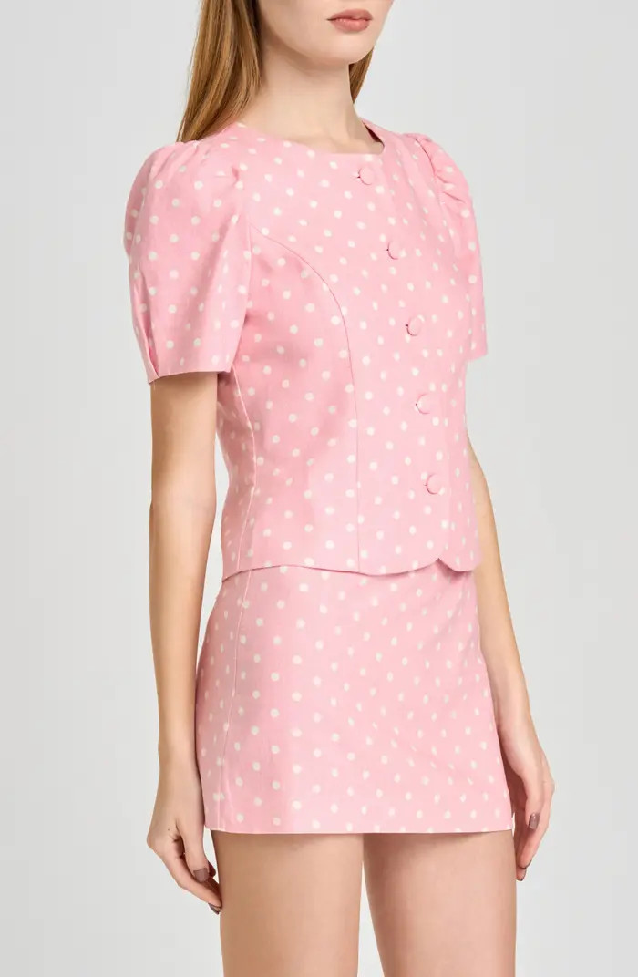 Blair Polka Dot Button-Up Top | Nordstrom