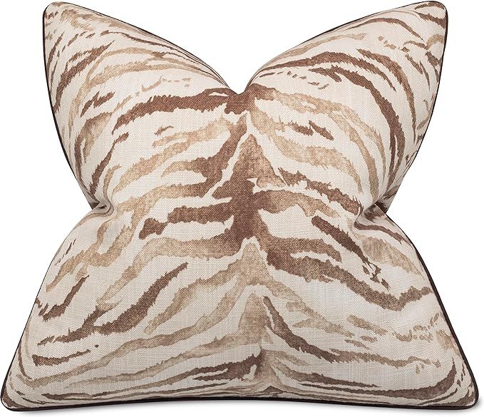 MANOJAVAYA Printed Decorative Square Accent Throw Pillow Cover - Sofa, Chair, Couch, Bedroom, Liv... | Amazon (US)