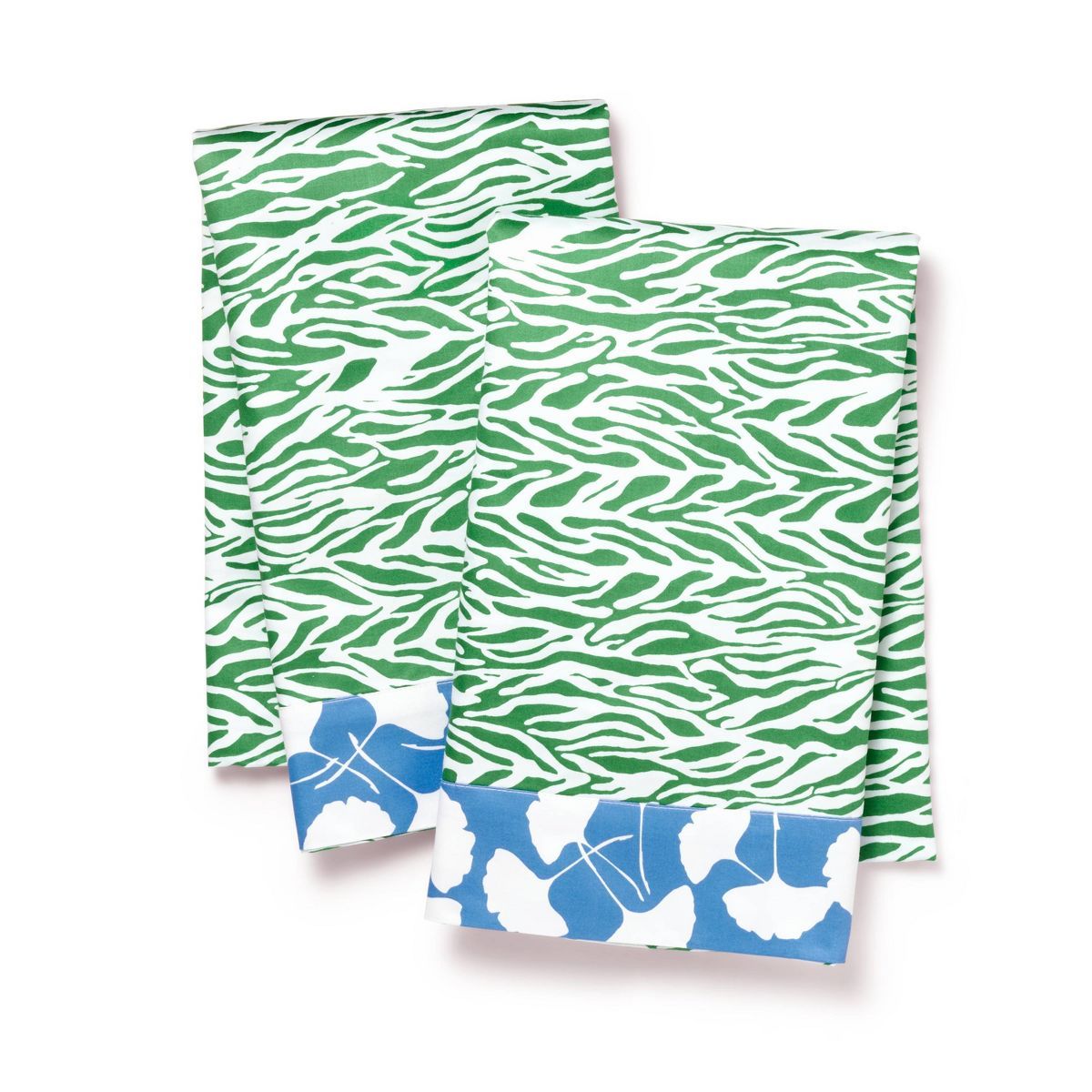 Sea Twig Green/Ginkgo Blue Pillowcase Set - DVF for Target | Target