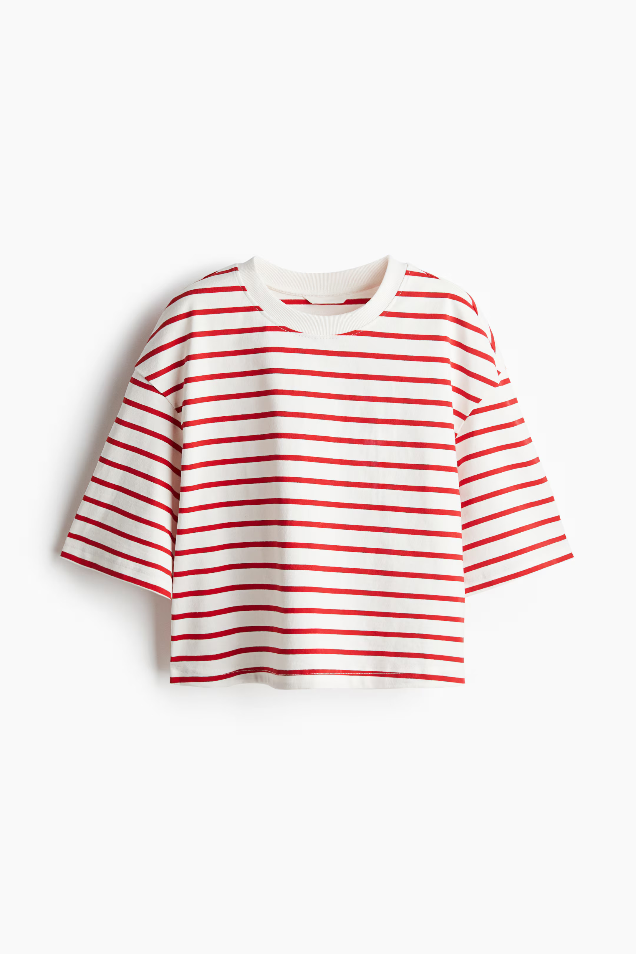 Cropped T-shirt | H&M (UK, MY, IN, SG, PH, TW, HK)