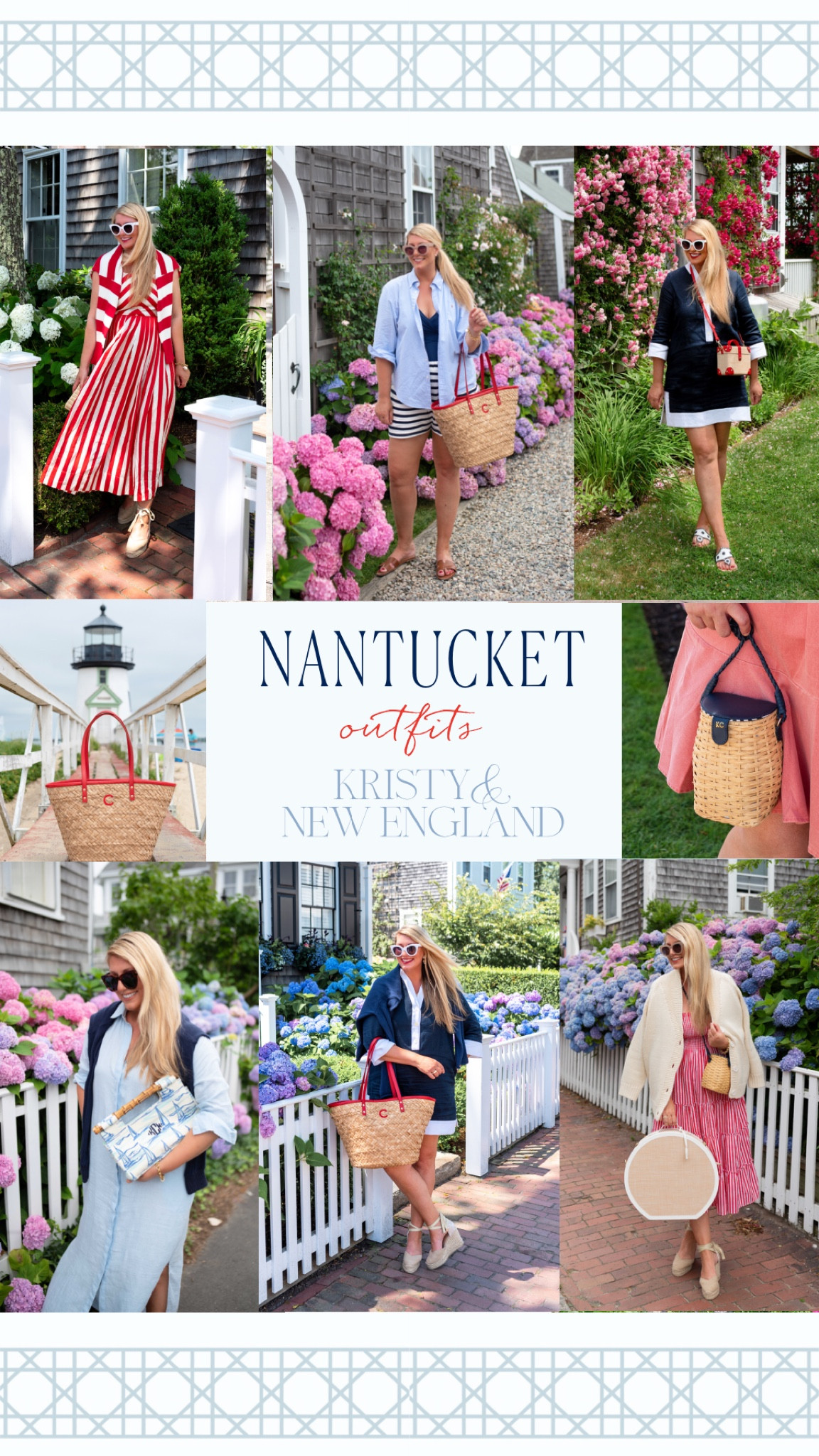 A few of the outfits I wore on Nantucket 🌊🌸🌊…A lot of the bags are now on sale 🙌🏻🎉

#LTKItBag #LTKSaleAlert #LTKOver40