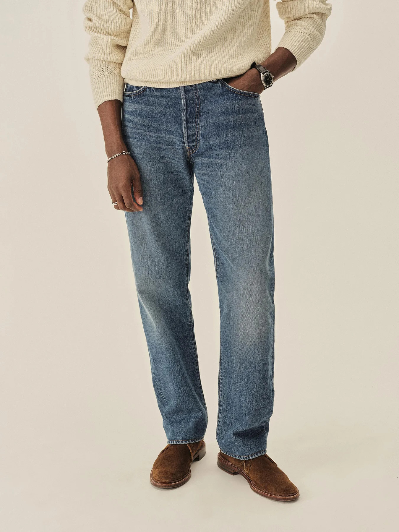 M078 Japanese Denim Ford Standard Jean - Buck Mason- Modern American Classics | Buck Mason