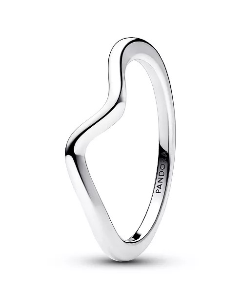 Pandora Sterling Wave Ring - Macy's | Macy's