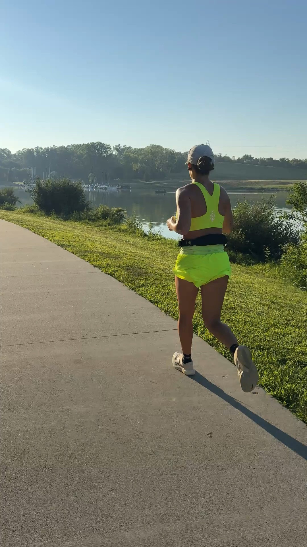 Happy Thursday!!!! Another run in Nebraska // can’t beat the lake view! Sharing my free people active set (size small) and running essentials

#LTKActive #LTKmorningroutine #LTKfitnessgoals
