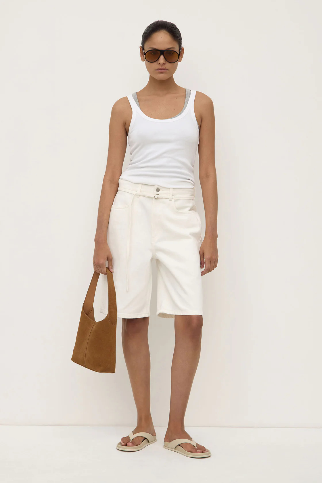 Loose Fit Long Denim Short | Assembly Label (AU)