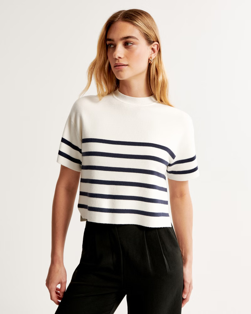 LuxeLoft Sweater Tee | Abercrombie & Fitch (US)