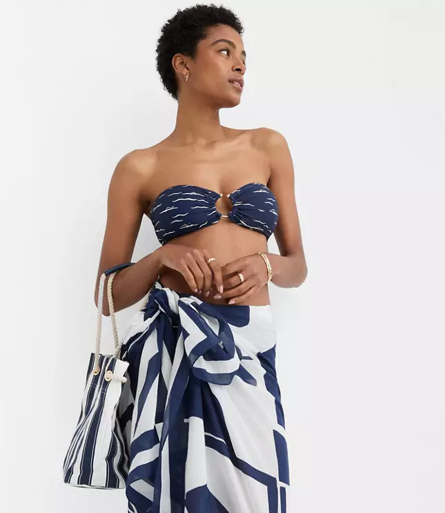 LOFT Beach Open Ring Bikini Top | LOFT