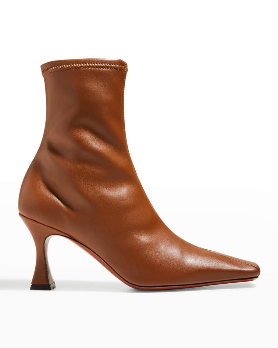 MANU ATELIER Duck Vegan Leather Ankle Boots | Neiman Marcus