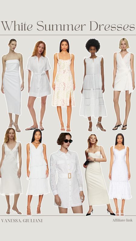 White summer dresses 🤍

#LTKwedding #LTKpartywear #LTKcanada