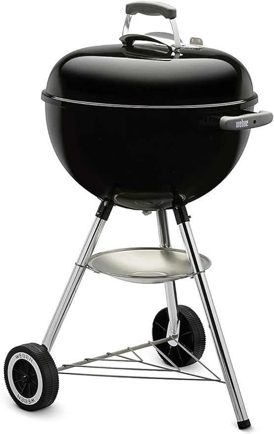 Weber 441001 Original Kettle 18 in Charcoal Grill, Black | Amazon (US)