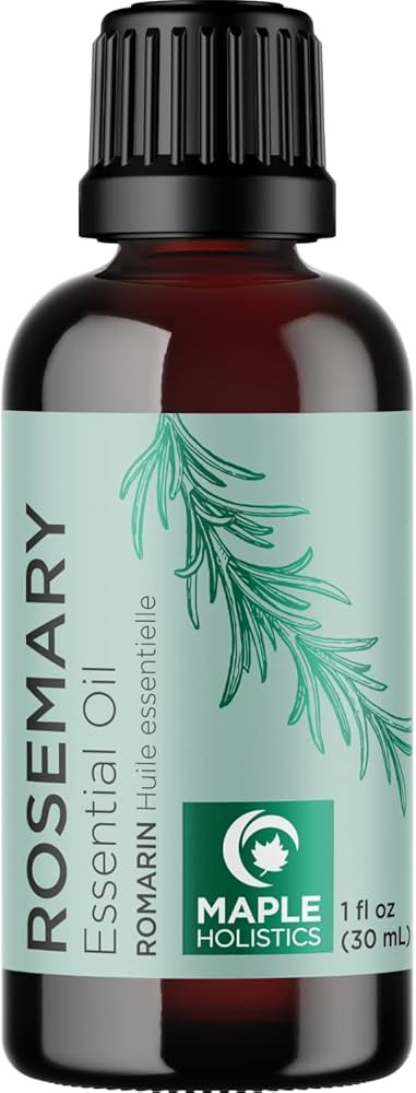 Maple Holistics Pure Rosemary Oil - Undiluted Natural Rosemary Essential Oil for Diffusers Aromat... | Amazon (CA)