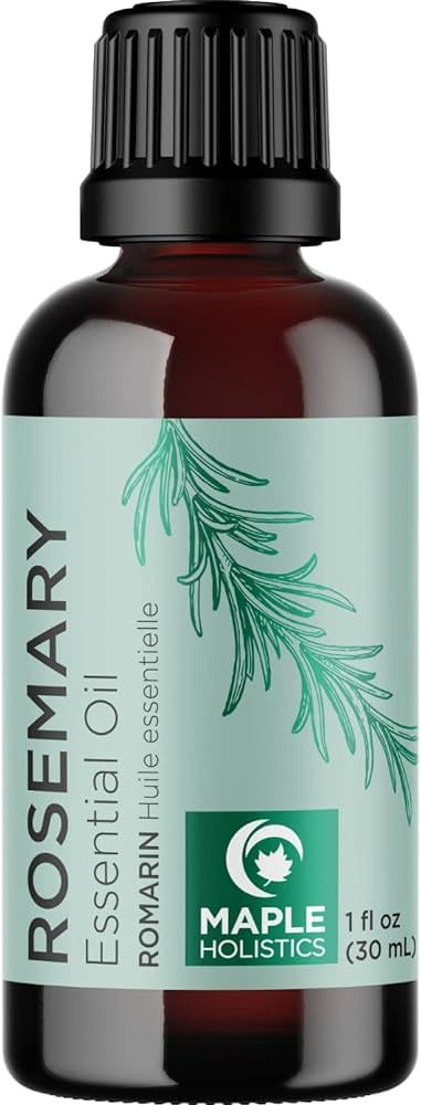 Maple Holistics Pure Rosemary Oil - Undiluted Natural Rosemary Essential Oil for Diffusers Aromat... | Amazon (CA)