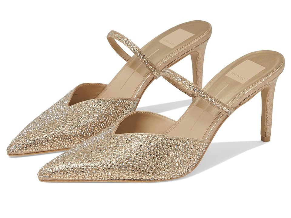 Dolce Vita Kanika (Light Gold Fabric) Women's Shoes | Zappos