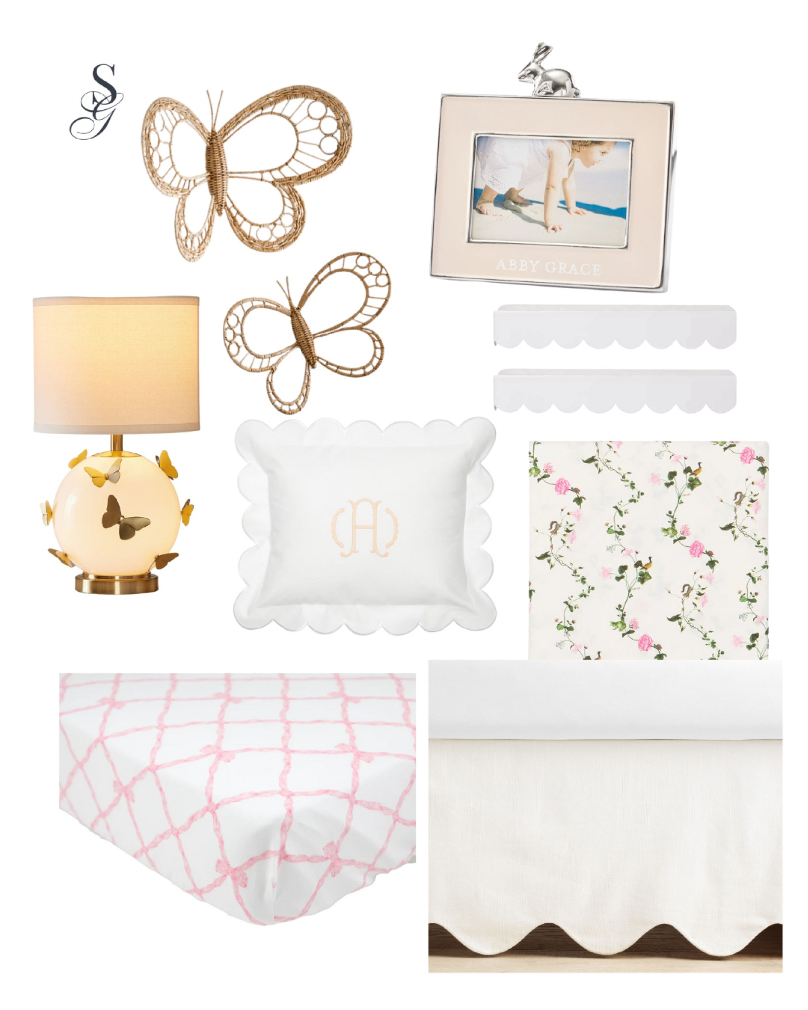 🎀Girls Nursery/ Bedroom Inspo!🎀


#lamp #throwpillow #rattanwallart #butterflies #nursery #girlsnursery #scalloped #scallopedshelves #baby #girlsbedroom #cribcover #cribskitt #crib #throwpillow #pinknursery #butterlydecor #babyregistry #grandmillenial #southernhome #southernnursery #preppynursery #preppystyle

#LTKhome #LTKbump #LTKbaby