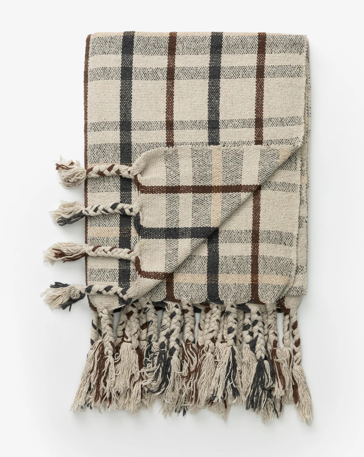 Plaid Tasseled Throw | McGee & Co. (US)