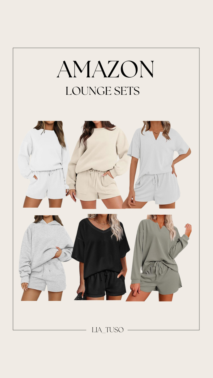 Amazon Lounge Sets // Lounge Sets 

#loungesets #amazon #LTKFindsUnder50 #LTKStyleTip 

 #LTKdayinmylife #LTKootd