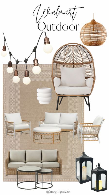Walmart Outdoor 2023 ✨ Affordable patio furniture sets, outdoor rugs & pillows, neutral décor & accessories, planters, string lights and more from Better Homes and Gardens and Mainstay brands. 

#LTKFind #LTKhome #LTKSeasonal