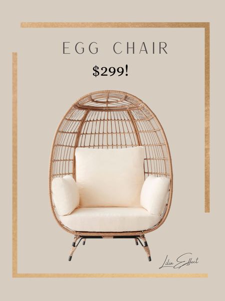 Refresh your patio with Amazon Spring Sale! Egg chair for $299!

Outdoor decor • patio furniture • Amazon finds • affordable decor • outdoor furniture • porch decor • backyard furniture 

#LTKhome #LTKSeasonal #LTKsalealert