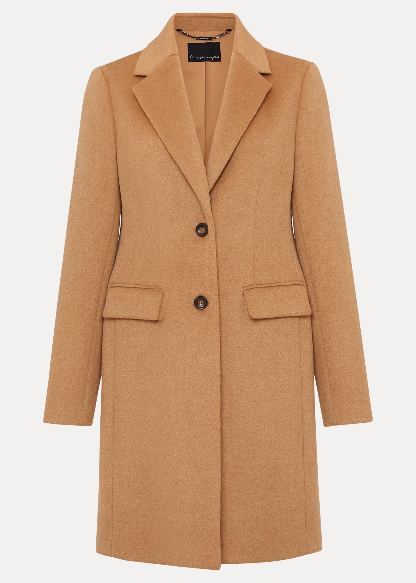 Lydia Camel Wool Smart Coat | Phase Eight (UK)