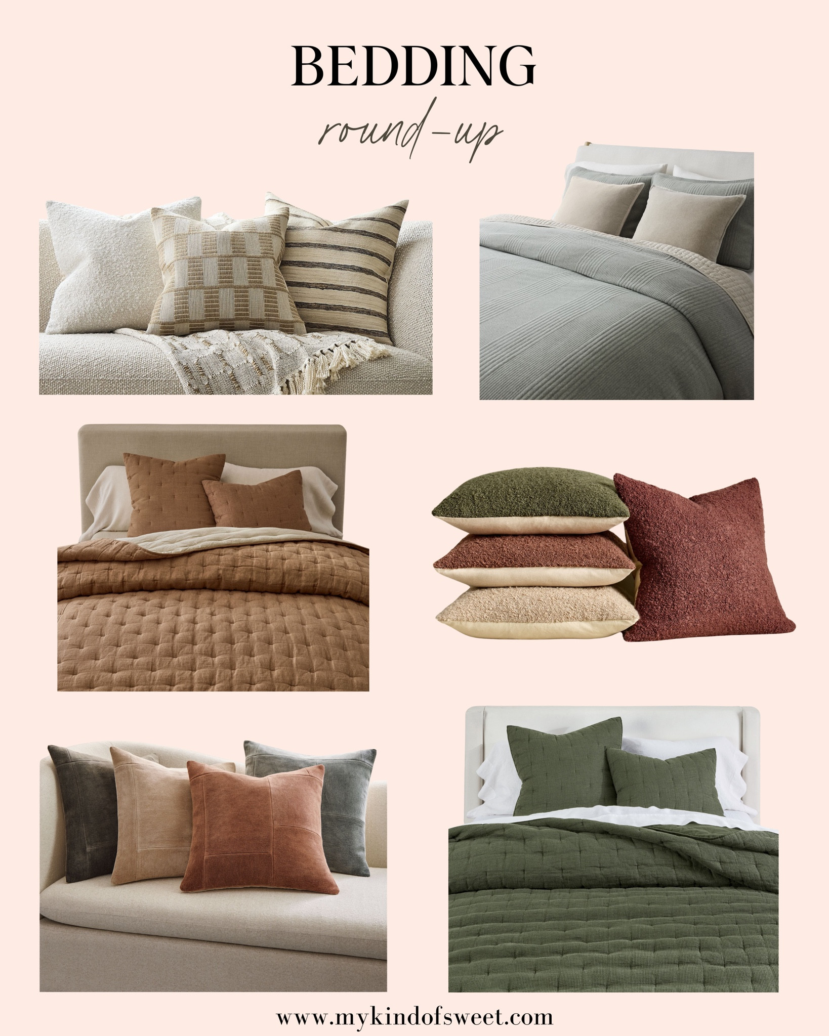 These bedding selections from Pottery Barn and West Elm are the perfect colors for fall. They look so cozy. 

#LTKStyleTip #LTKHome #LTKSeasonal