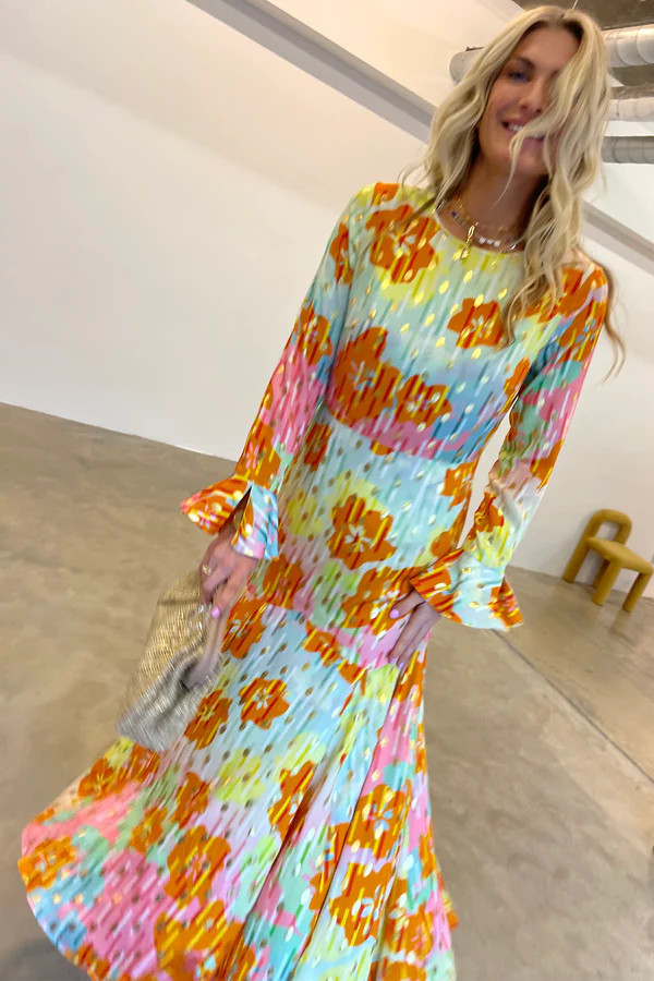 Ombre Eliza Midi Dress | Never Fully Dressed (UK & IE)