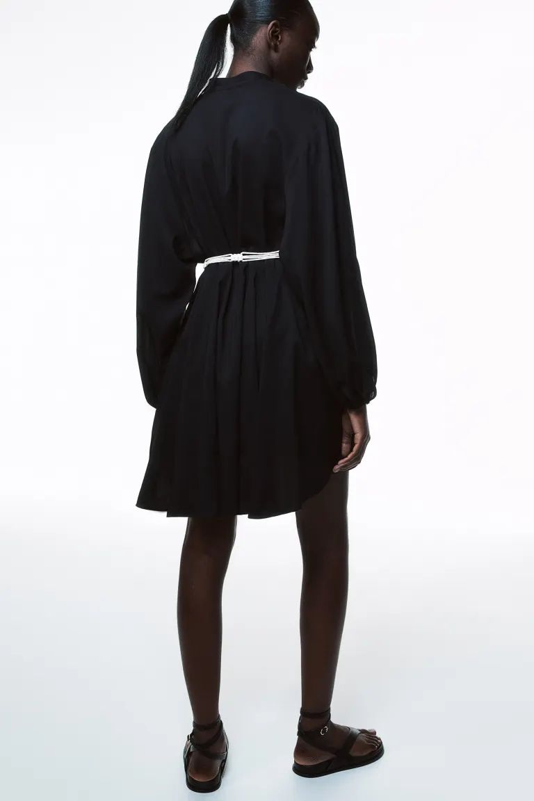 Dress with Macramé Belt | H&M (US + CA)