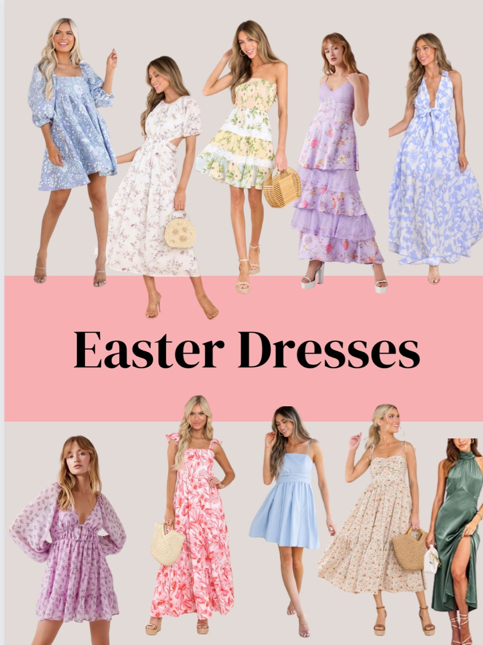 Linking some super cute Easter dresses 

Amazon fashion / Easter dresses / spring fashion / vacation dresses / midid dress / maxi dress 


#LTKwedding #LTKstyletip #LTKSeasonal
