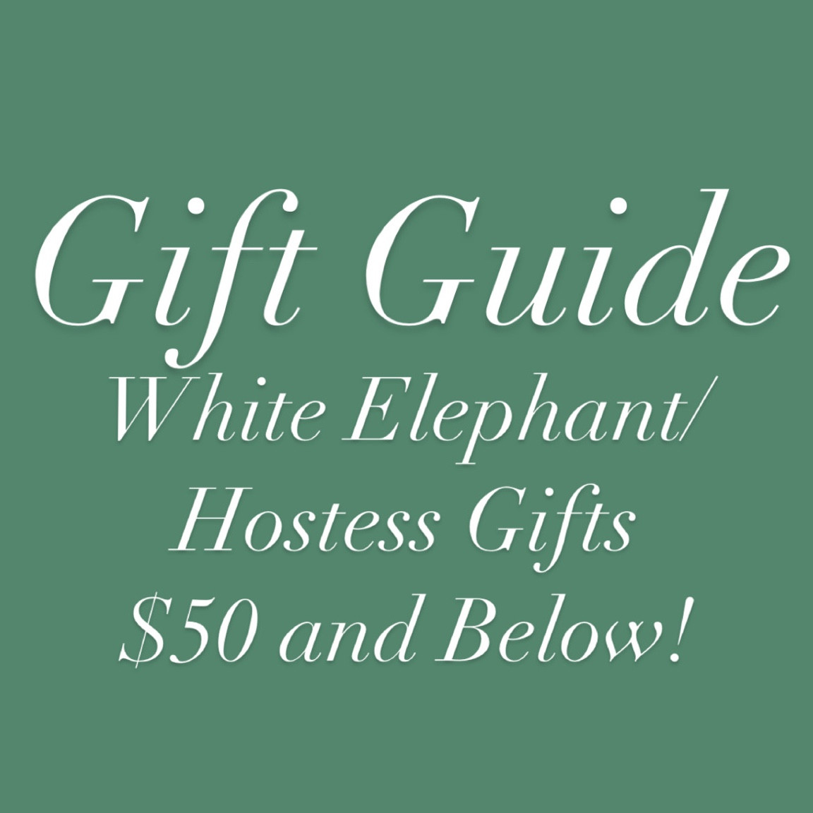 Holiday gift ideas under $50! 

#LTKHolidaySale #LTKGiftGuide #LTKfindsunder50
