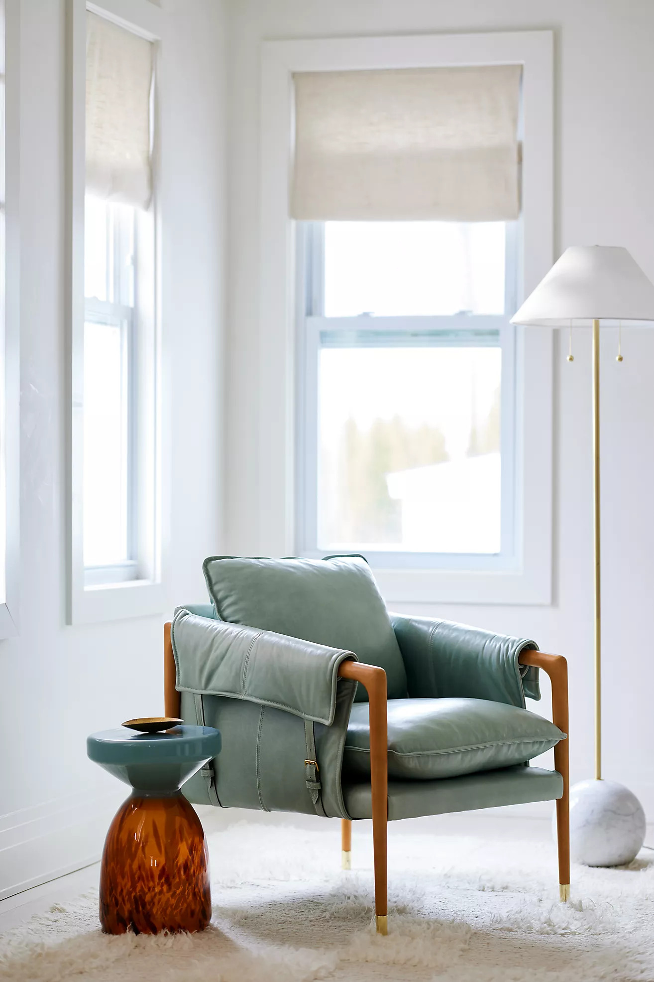 Havana Leather Chair | Anthropologie (US)