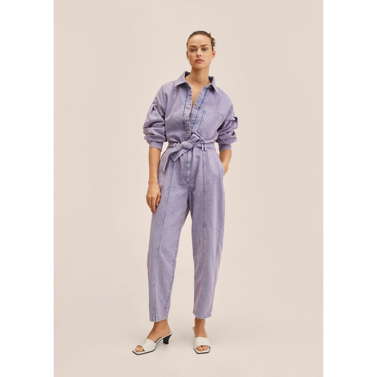 Combinaison denim ceinture | La Redoute (FR)