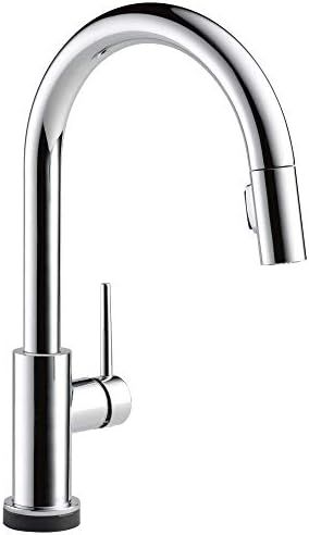 DELTA Trinsic VoiceIQ Single-Handle Touch Kitchen Sink Faucet with Pull Down Sprayer, Alexa and G... | Amazon (US)