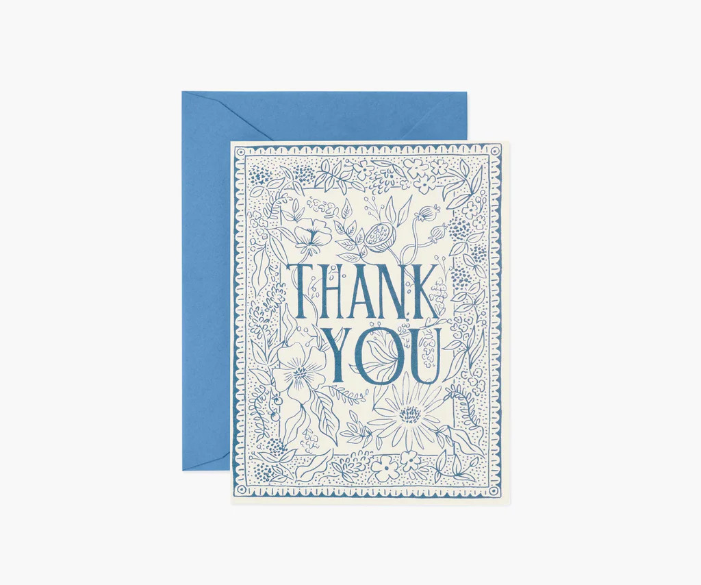 Delft Thank You | Rifle Paper Co.