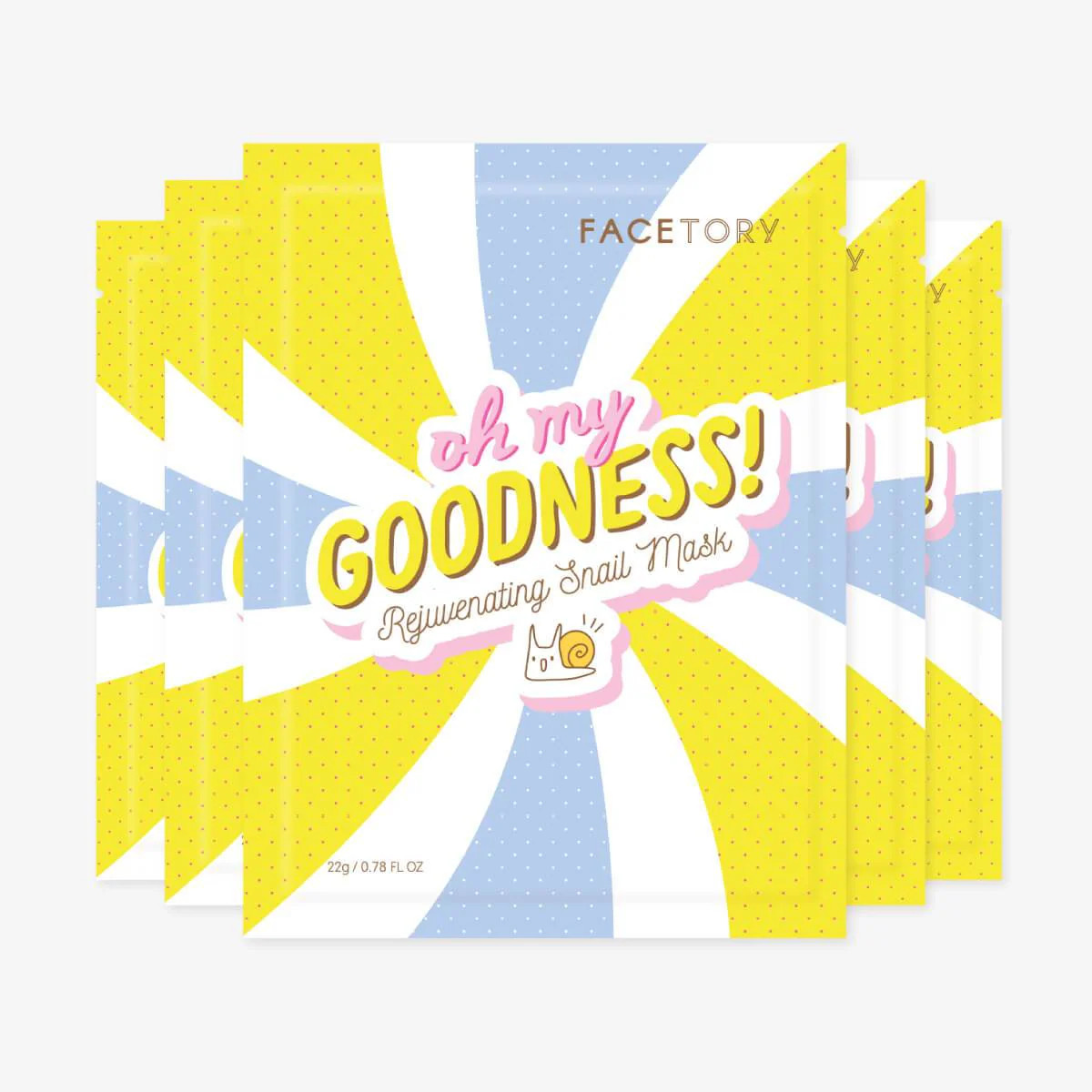 Oh My Goodness Rejuvenating Snail Mask | FaceTory
