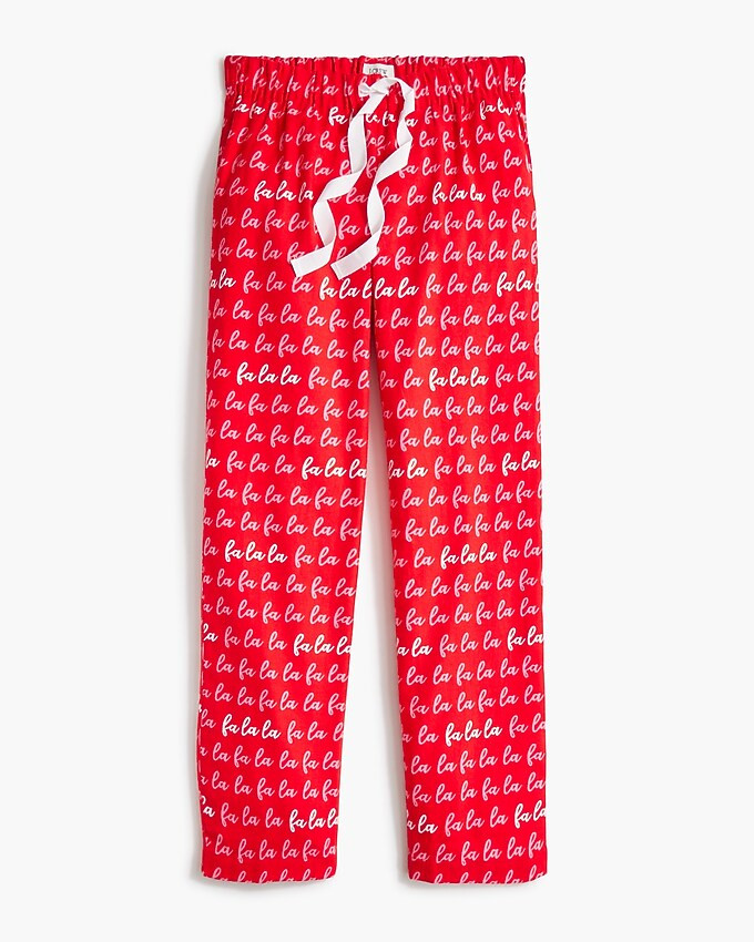 Printed flannel pajama pant | J.Crew Factory