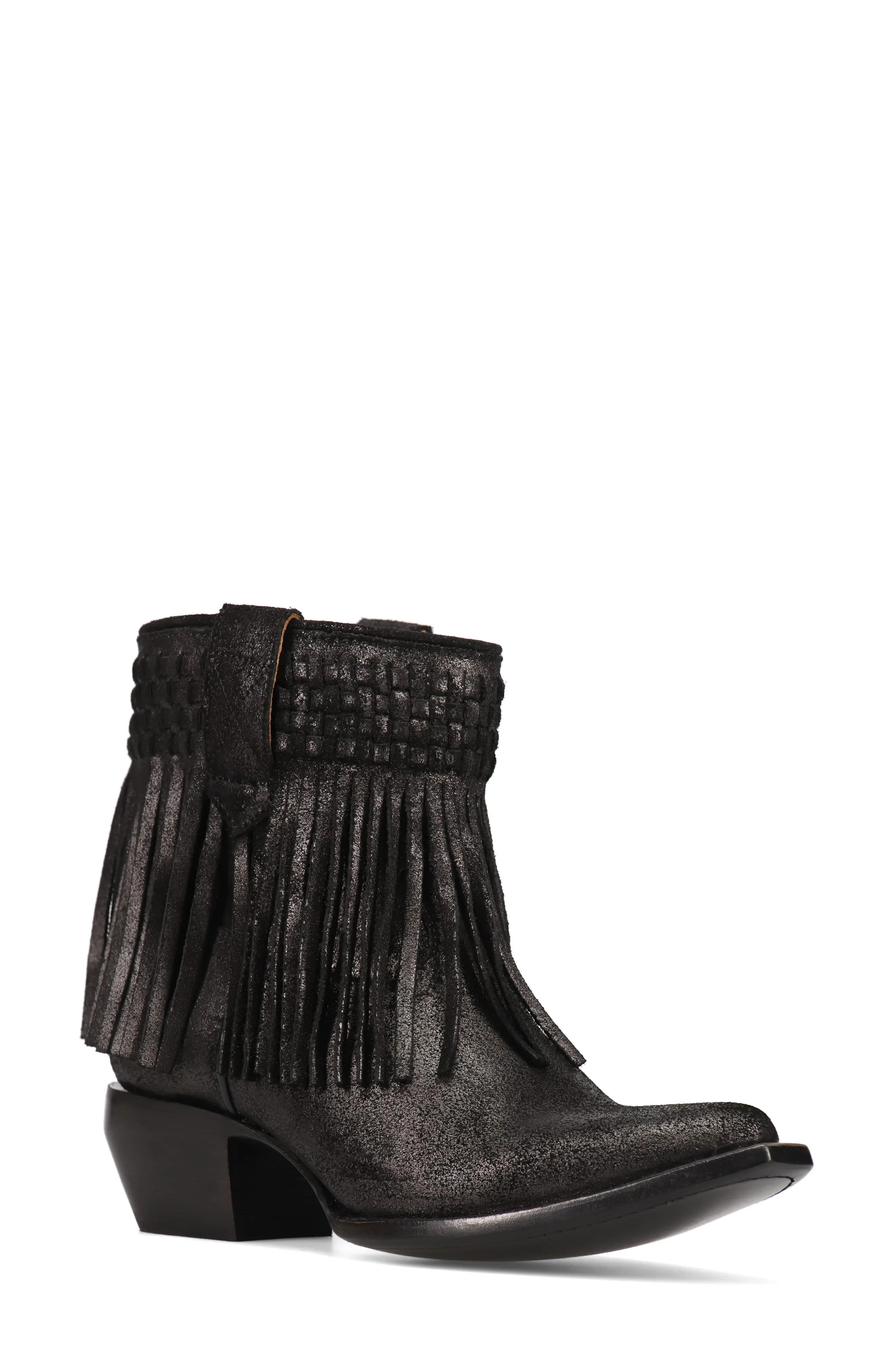 Frye Sacha Fringe Bootie (Women) | Nordstromrack | Nordstrom Rack