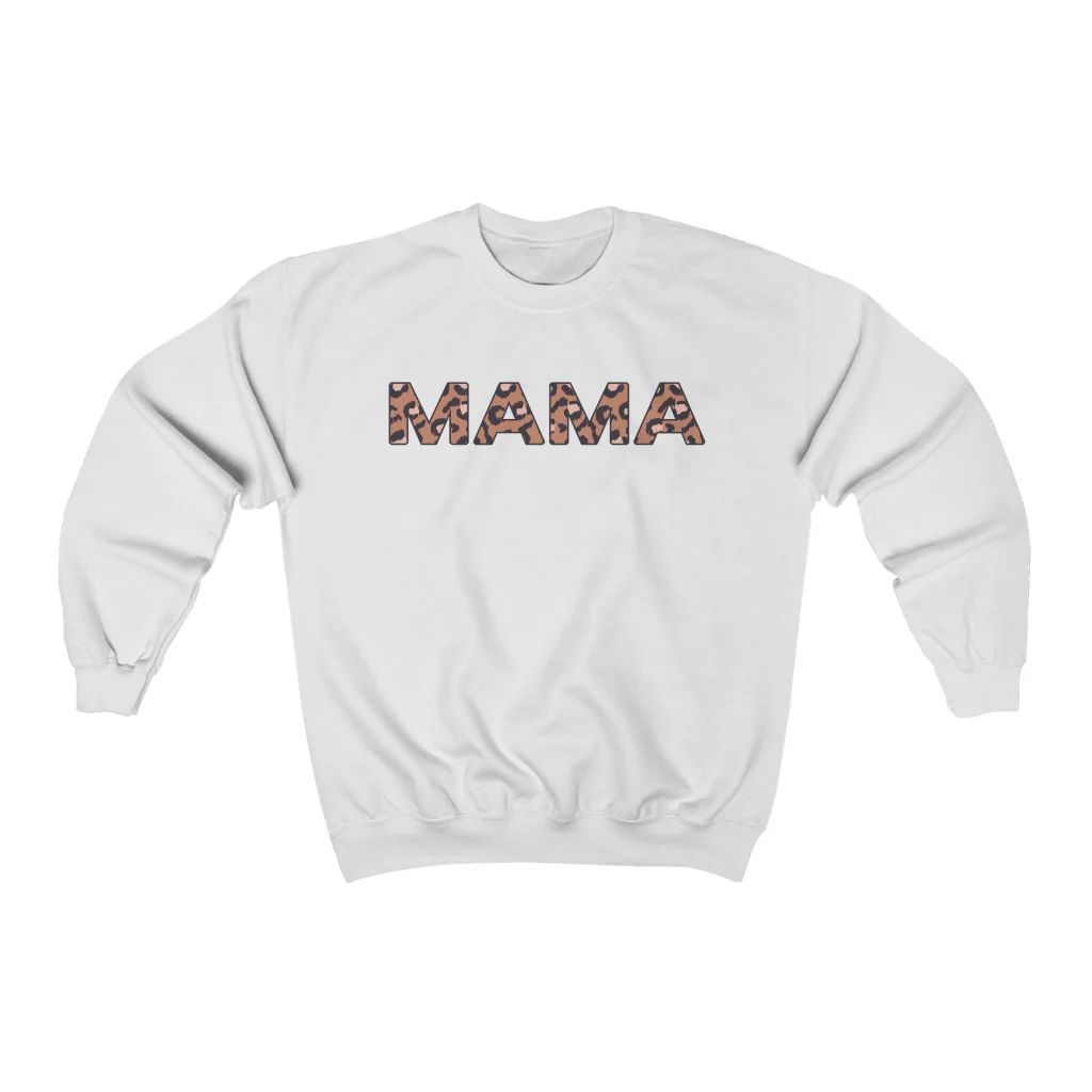 Mama Leopard Print Unisex Sweatshirt | Always Stylish Mama