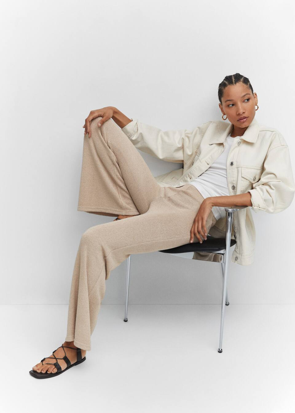 Search: Flared knit pants (11) | Mango USA | MANGO (US)