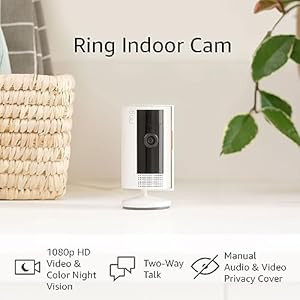 All-new Ring Indoor Cam (2nd Gen) | 1080p HD Video & Color Night Vision, Two-Way Talk, and Manual... | Amazon (US)