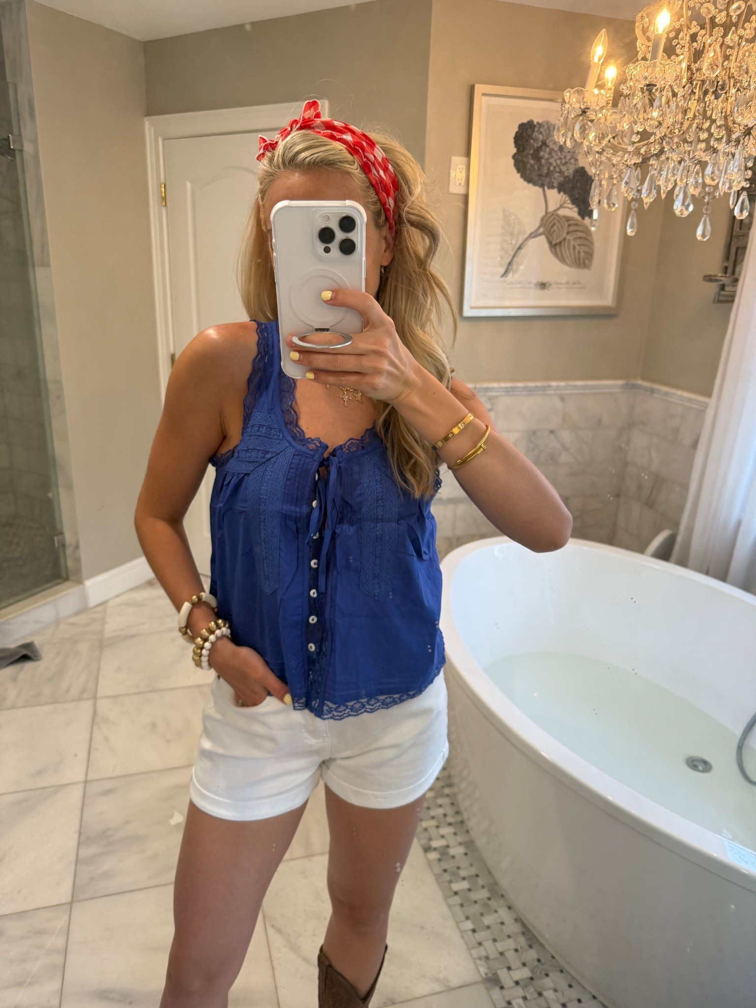 Super cute 4th of July fit!! And super affordable ❤️ 

#LTKSeasonal #LTKU #LTKFindsUnder50