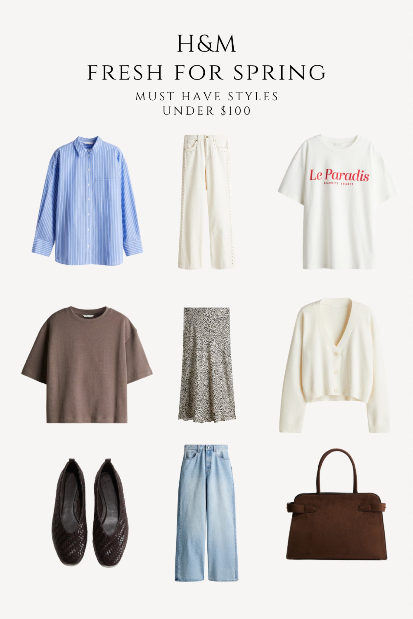 H&M Fresh for Spring | Must Have Styles Under $100

#LTKbag #LTKcanada